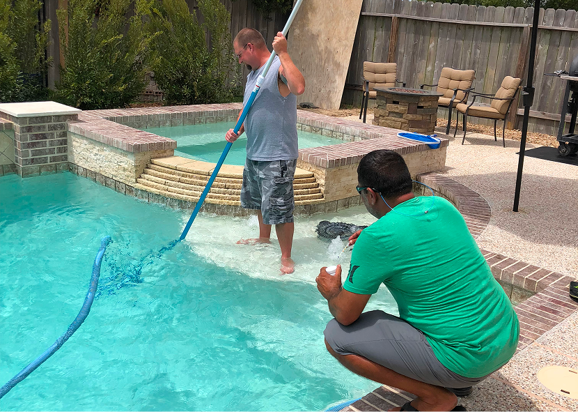 Swimming Pool Weekly Maintenance